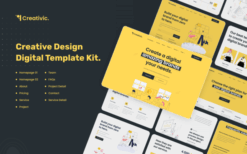 Creativic – Creative Agency Elementor Template Kit