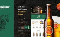 Weisber (v1.1.8) Craft Beer & Brewery WordPress Theme
