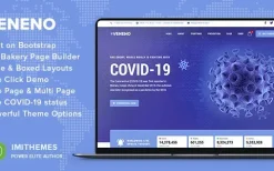 Veneno v.2.3.1 Coronavirus Information WordPress Theme