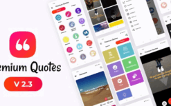Premium Quotes (v2.4) Android Quotes App With Firebase Admin Panel