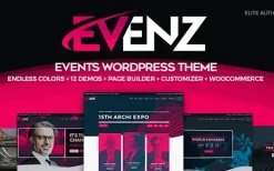 Evenz v1.6.0 Conference and Event WordPress Theme