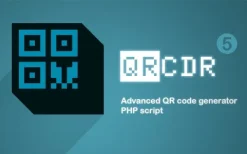 QRcdr (v5.3.8) QR code generator script