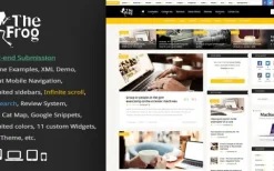 The Frog = Creative News WordPress Theme v.4.6