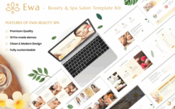 Ewa – Beauty & Spa Salon Elementor Template Kit