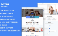 Foxin v1.1.6 Responsive Business WordPress Theme