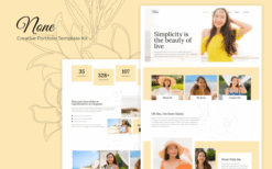 None – Stylish Fashion Template Kit