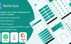 Ultimate Maths Quiz v1.7 Brain Challenge With Admob Ready to Publish