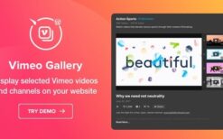 Vimeo Gallery v1.1.1 – WordPress Vimeo plugin