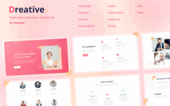 Dreative – Agency Elementor Template Kit