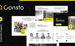 Consto v1.1.0 Industrial Construction Company Theme
