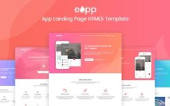 eApp v1.0 – 5 in 1 App Landing Page