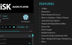 Disk Audio Player For WordPress v2.9