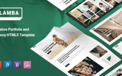 Lamba v1.0 Creative Portfolio & Agency HTML5 Template