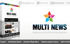 Multinews (v2.8) Magazine WordPress Theme