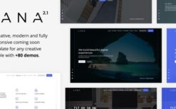 Lana v2.1 Creative Coming Soon Template