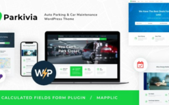 Parkivia (v1.1.9) Auto Parking & Car Maintenance WordPress Theme