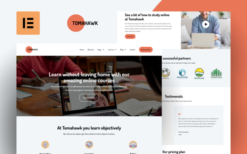 Tomahawk – Online Courses Template Kit