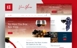 Vine Gloss – Wine Shop & Vineyard Template Kit