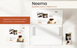 Neema – Business Coach Elementor Template Kit