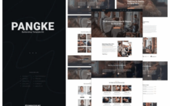 Pangke – Barbershop Elementor Template Kit