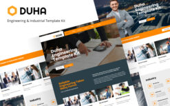 Duha – Engineering & Industrial Elementor Template Kit