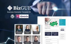 BizGUE – Business Elementor Template Kit