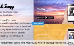 MyThemeShop Mobileapp WordPress Theme v1.1.6