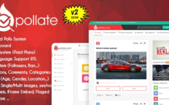 Pollate v2.1 Premium Polls and Voting Platform