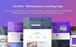 Pacifico v1.0 Multipurpose HTML Landing Page Template