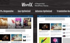 MyThemeShop WordX (v1.3.7) WordPress Theme