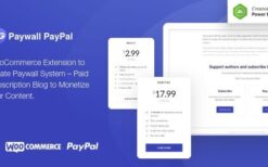 Jeg Paywall & Content Subscriptions System with Paypal for WooCommerce v1.0.2