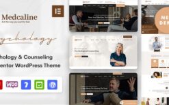 Medcaline v3.0 Psychology & Counseling WordPress Theme