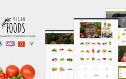 Vegan Food v5.2.32 Organic Store Responsive WooCommerce WordPress Theme #