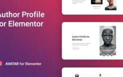 Avatar v1.0.4 Author Box for Elementor
