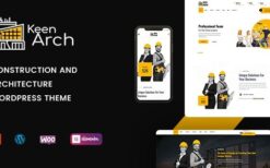 Keenarch (v1.0.0) Building & Construction WordPress Theme