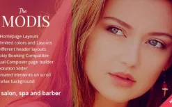Modis v1.3.0 – Salon & Barber WordPress Theme