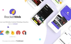 RocketWeb v1.5.1 Configurable Android WebView App Template