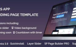 Lyra – SaaS App Landing Page Joomla Template