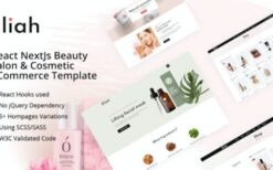 Eliah – React NextJs Beauty & Cosmetic eCommerce
