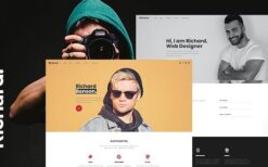 Richard (v1.0) Onepage Personal WordPress Theme