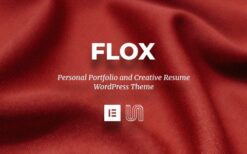 FLOX v1.2 Personal Portfolio & Resume WordPress Theme