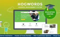 Hogwords v1.2.6 Education Center WordPress Theme #