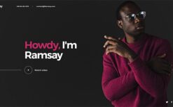 Ramsay v1.1.0 Personal CVResume WordPress Theme