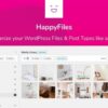 HappyFiles Pro v1.9 WordPress media library plugin