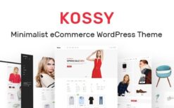 Kossy v1.33 Minimalist eCommerce WordPress Theme #