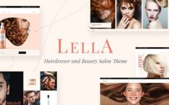 Lella v1.2 Hairdresser and Beauty Salon Theme