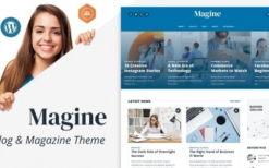 Magine v1.4.1 – Business Blog WordPress Theme