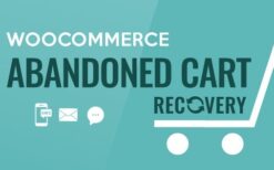WooCommerce Abandoned Cart Recovery (v1.1.8) Email – SMS – Facebook Messenger