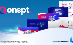 Qonspt (v1.0.3) Isometric MultiPurpose WordPress Theme