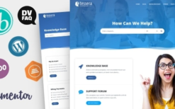 Tessera (v2.7.2) Knowledge Base & Support Forum WordPress Theme